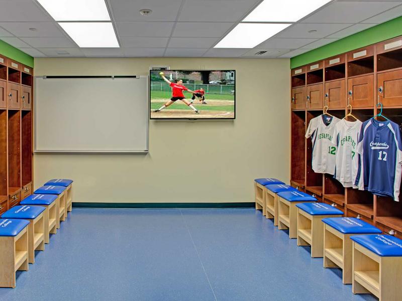Locker Rooms & Team Rooms