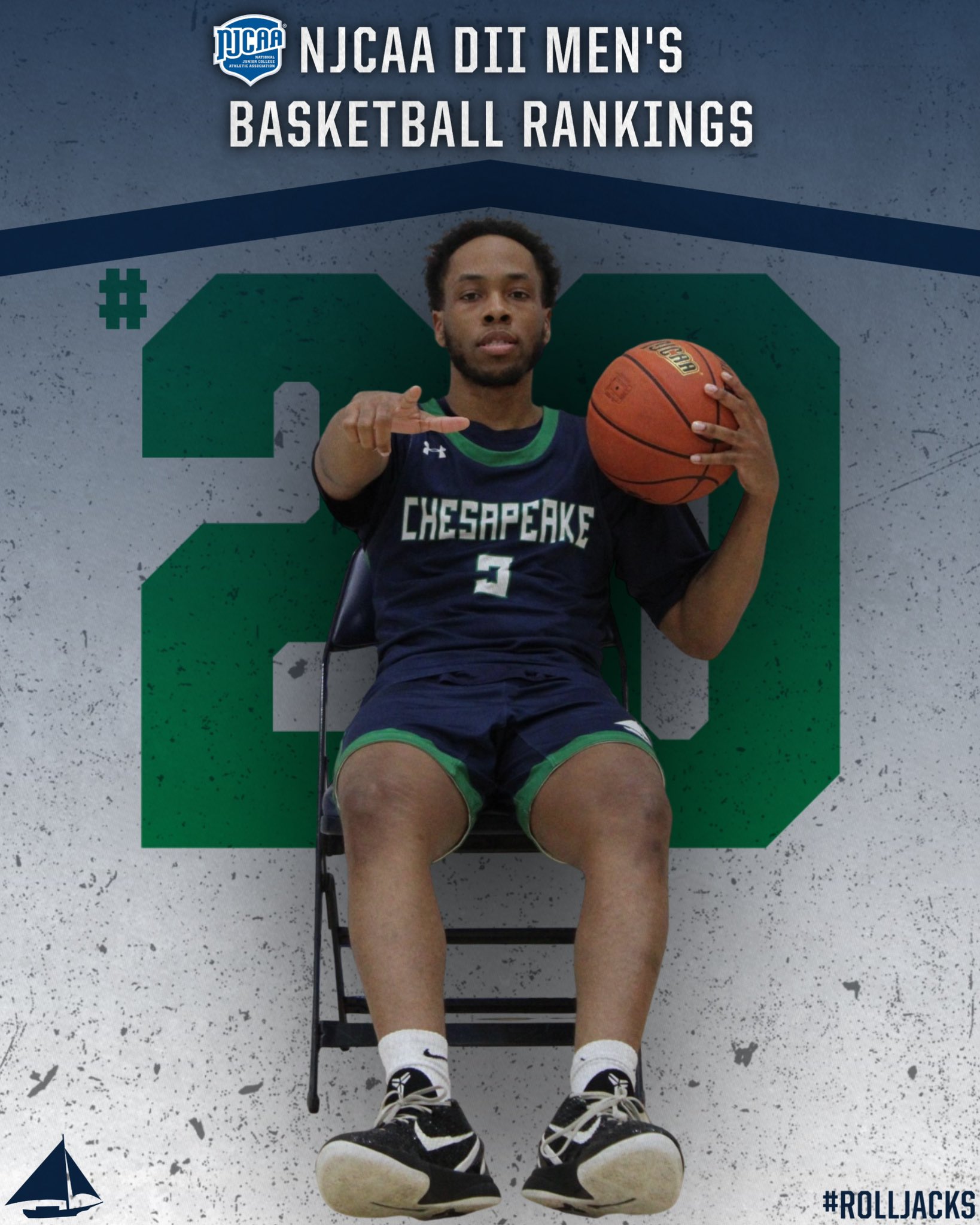 Men's Basketball Ranked #20 in Week 11!